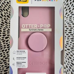 Otter+Popsocker  iPhone Xs Max:Symmetry Series